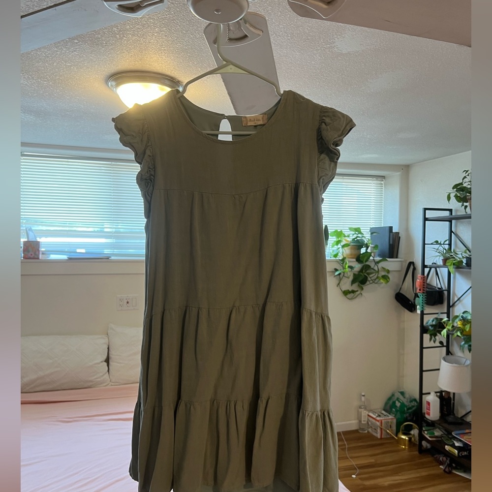 Green dress